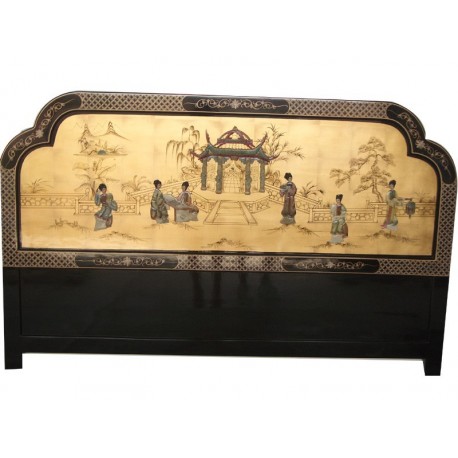 Tête de lit laquée chinoise 183x122