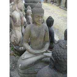 Bouddha indonésiende jardin en pierre H85cm
