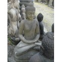 Bouddha indonésiende jardin en pierre H85cm