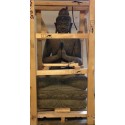 Bouddha chinois en pierreH110cm