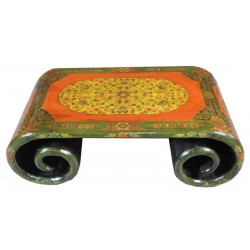 Table à rouleau tibétaine 116x60x40
