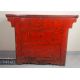 Commode rouge antique 109x45x85 cm