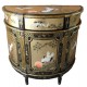 Commode chinoise demi lune 93x46x90